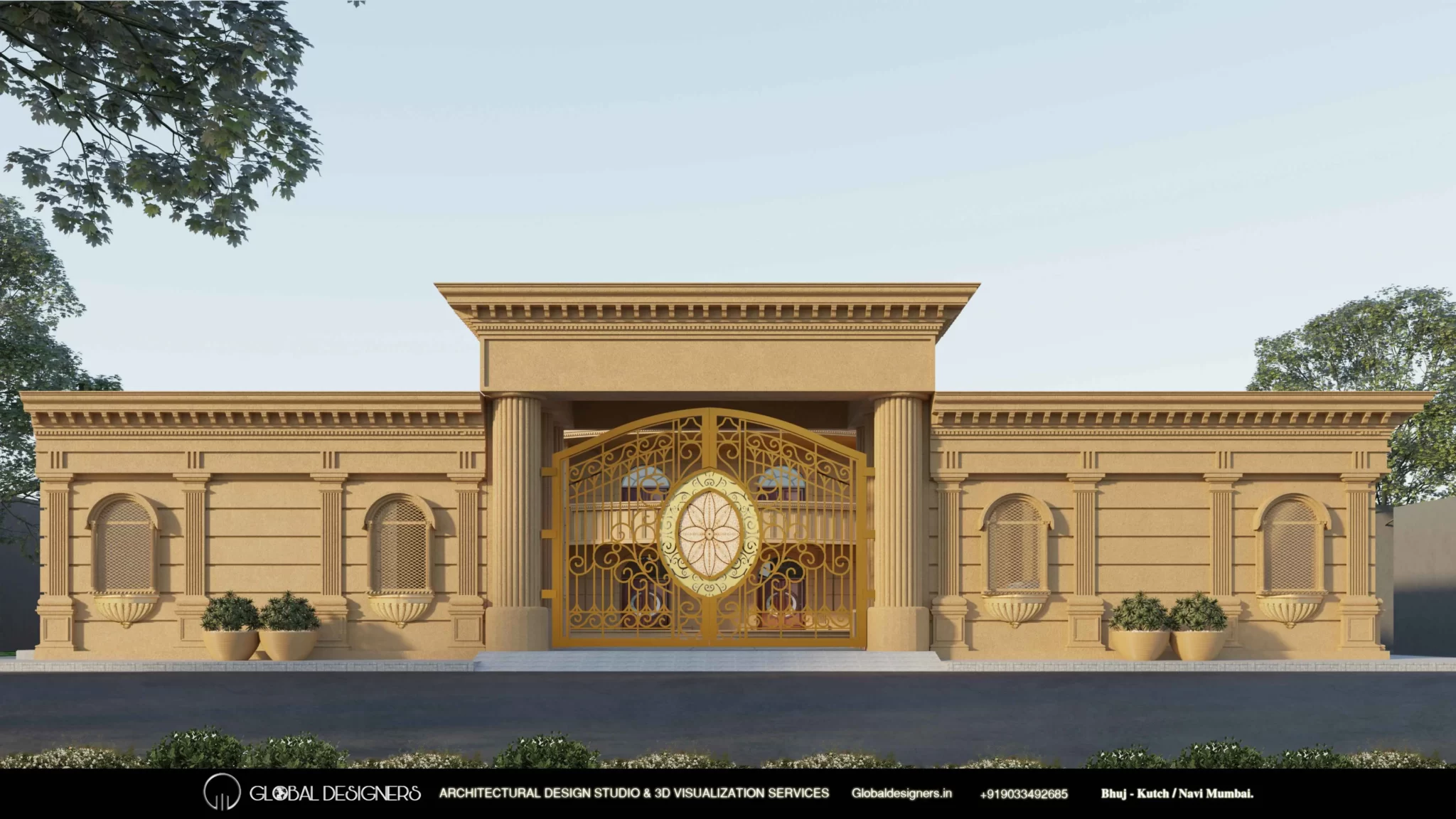 Community gathering hall architecture Global Designers